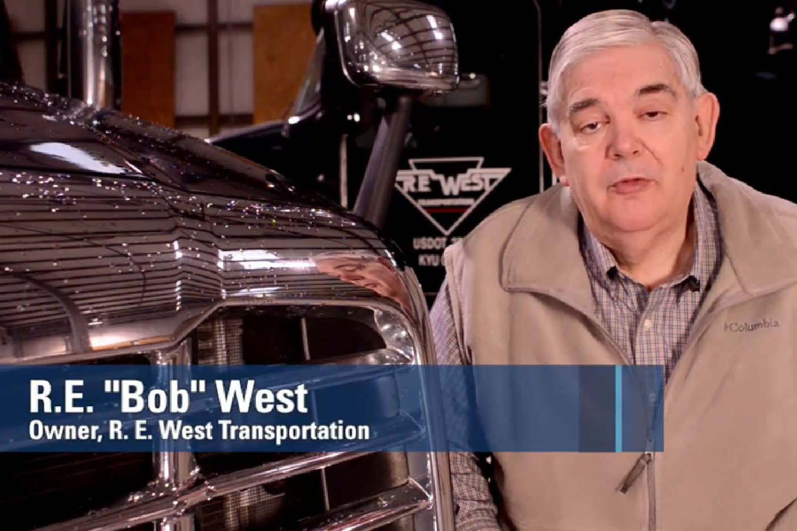 Texaco Delo - RE West Transportation fleet testimonial