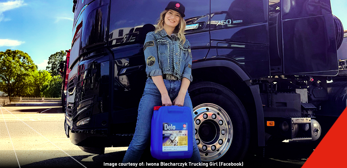 Texaco Lubricants’ collaboration with Iwona Blecharczyk goes from strength to strength