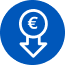 benefit from improved fuel efficiency icon.